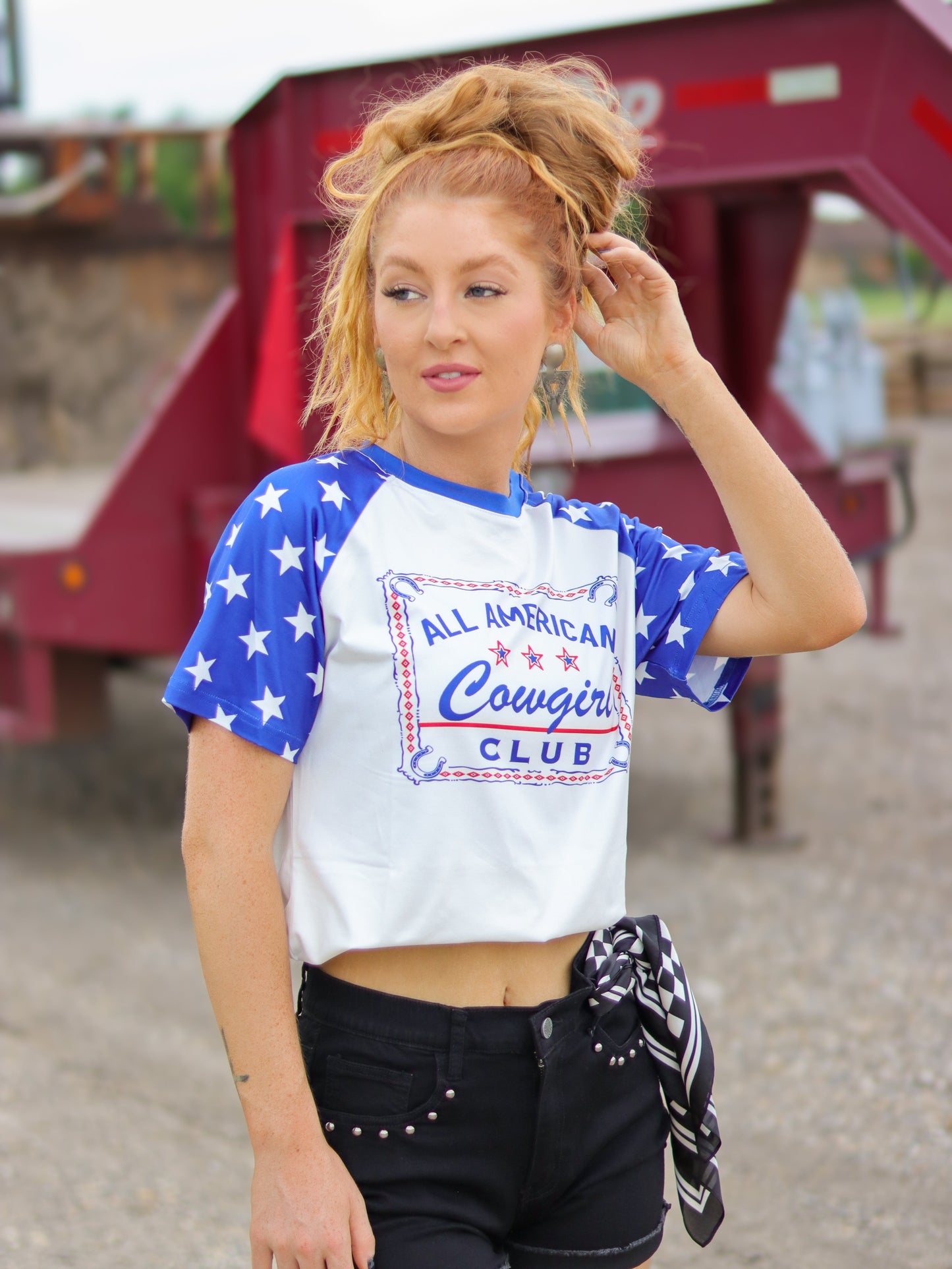 All American Cowgirl Tee