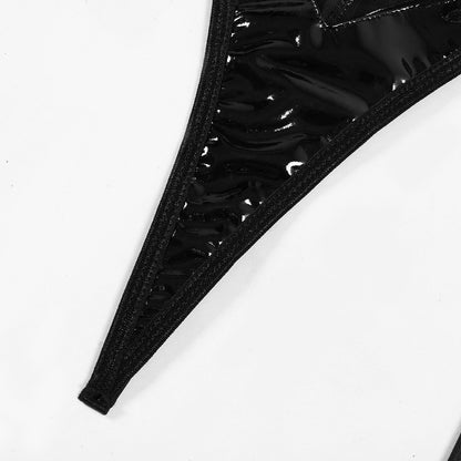 Wholesale Elegant See-Through Sexy Suit with Love Pendant leg Ring Details