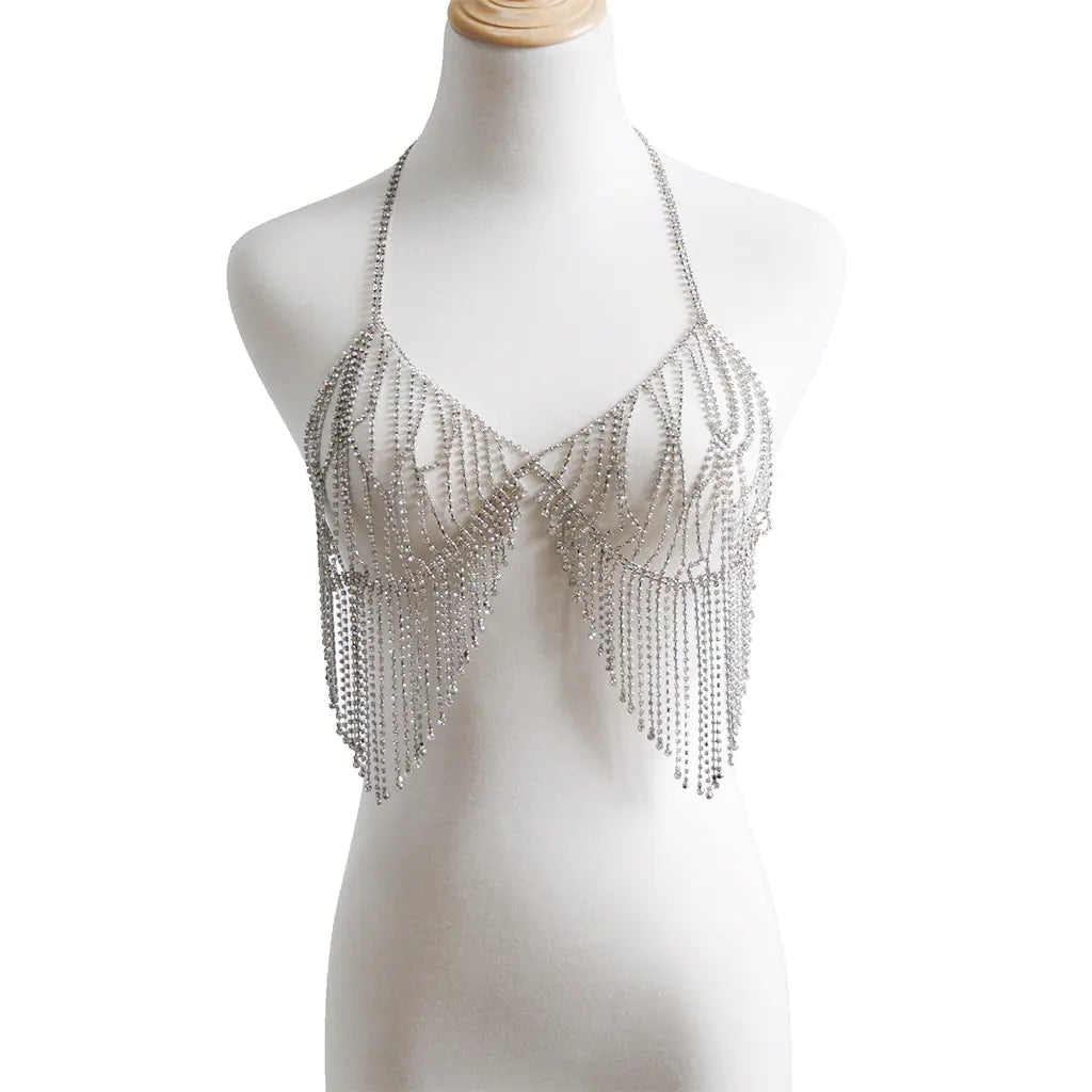 Sparkling Tassel Body Chain for Bikini & Lingerie