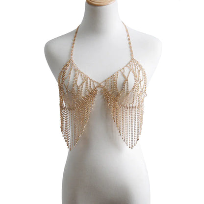 Sparkling Tassel Body Chain for Bikini & Lingerie